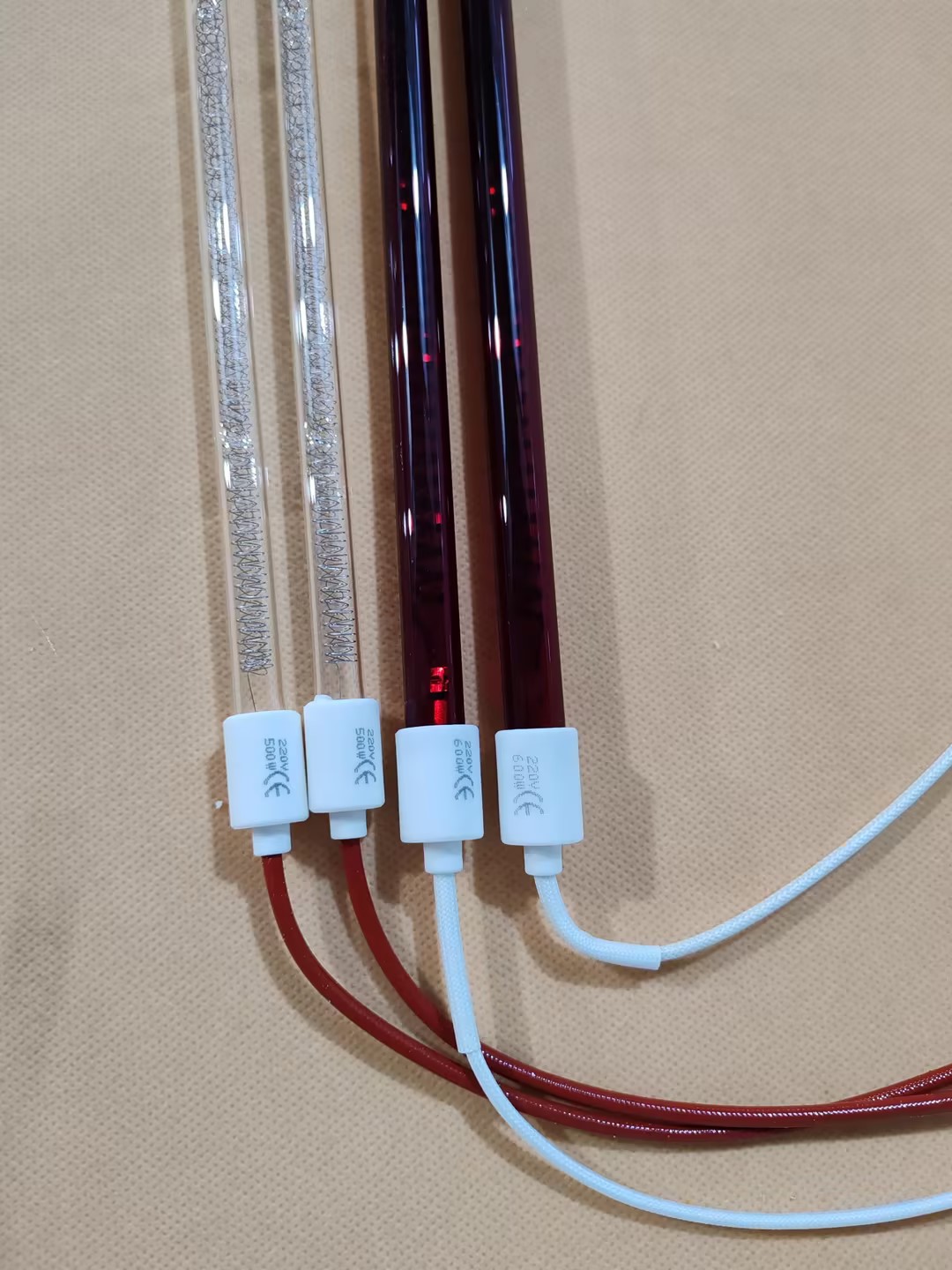1000w 220v halogen infrared heat lamp for cooking equipment