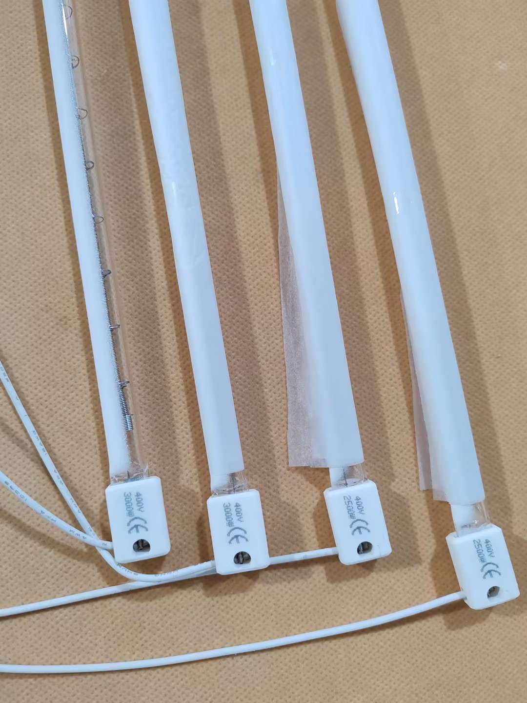ruby halogen tube