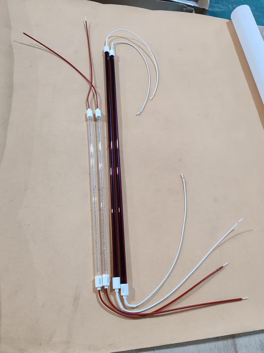 medium wave halogen heating lamps