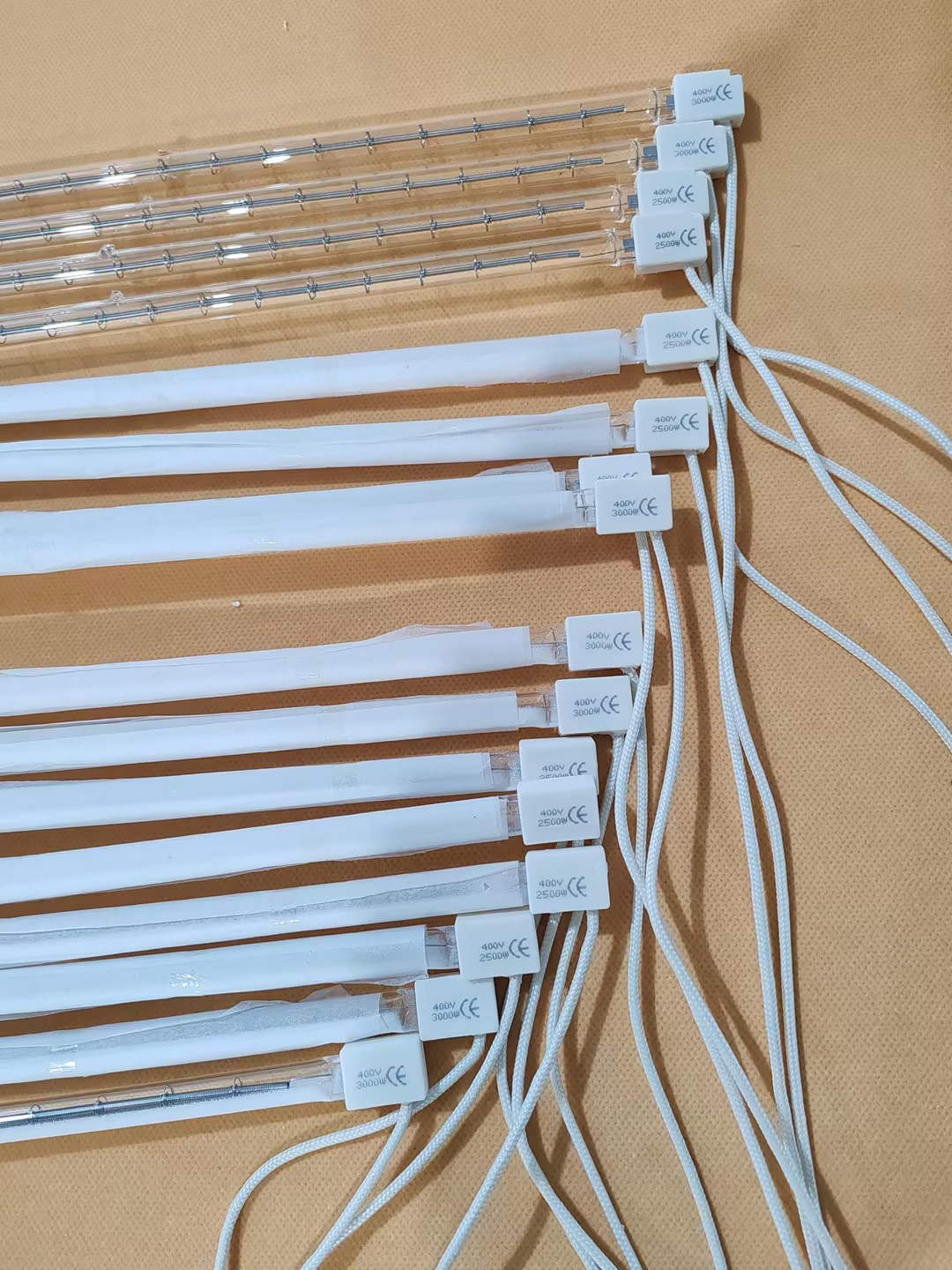 OEM Quartz Halogen Heat Lamp 480mm 1500w