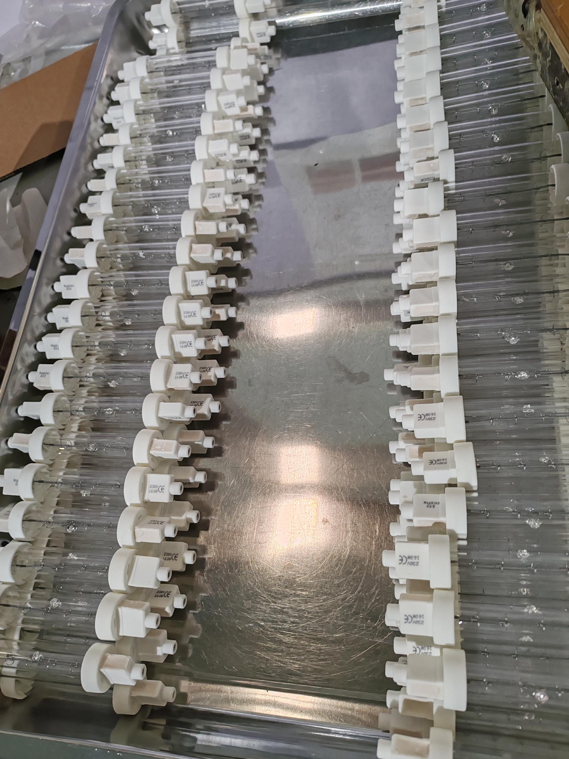 Halogen Lamp Replacement Parts for PET Blowing Machines 450mm 1200w