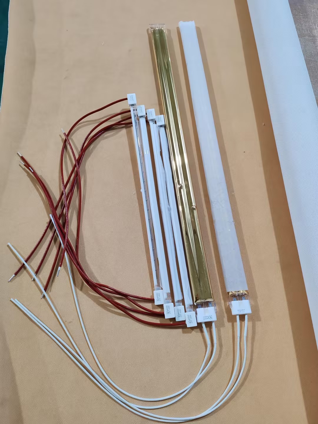 clear halogen lamps for room heaters
